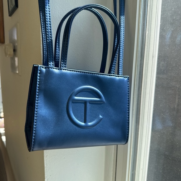 Telfar Handbags - Telfar Cobalt Blue Mini